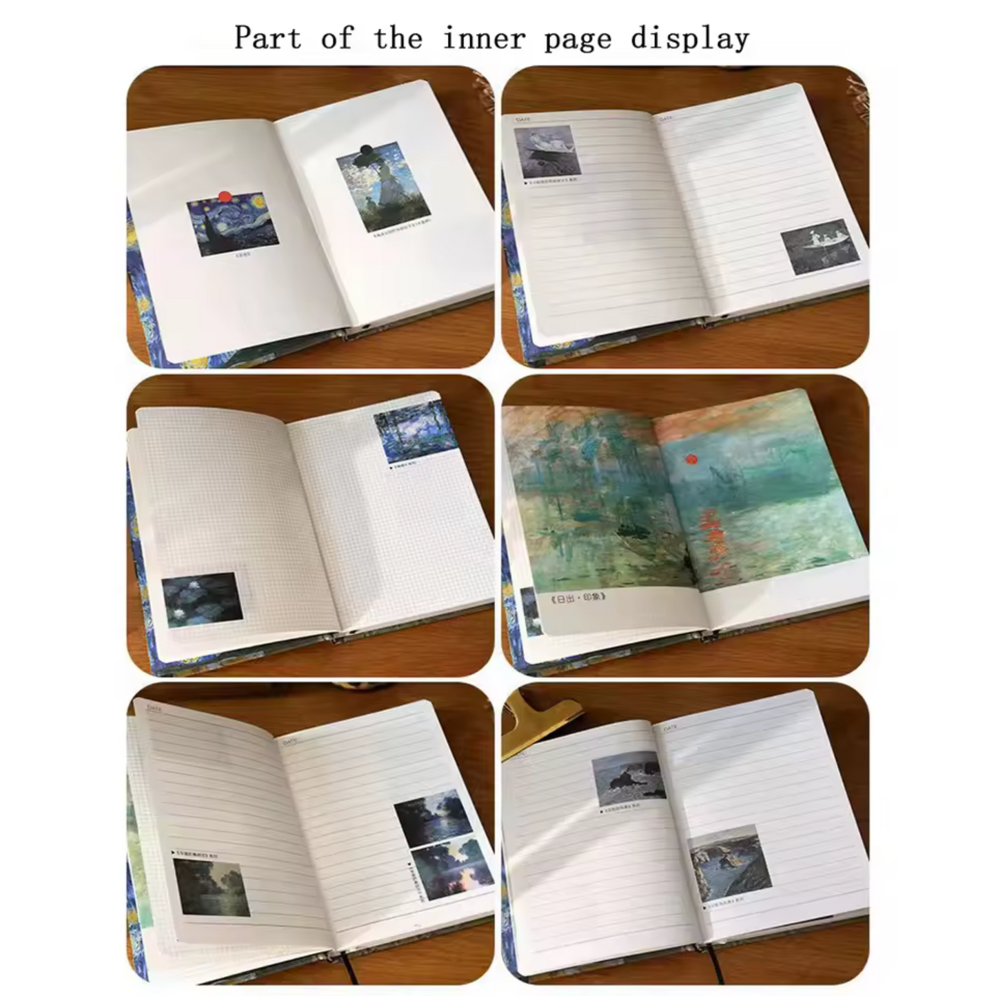 NOUVEAU ! Carnet Van Gogh - Collection post-impressionniste 