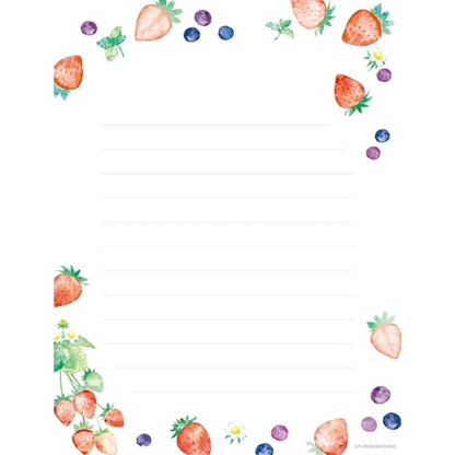 Furukawa Shiko “Very Berry” Letter Writing Set