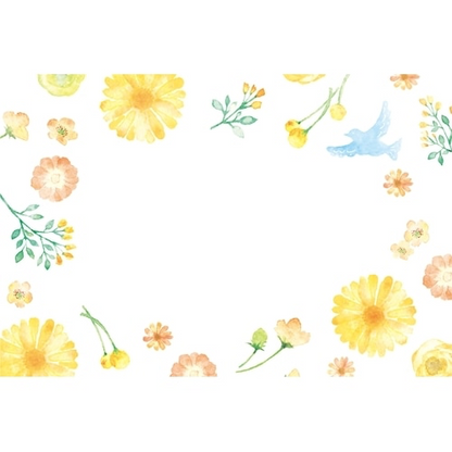Furukawa Shiko “Yellow Flower” Letter Writing Set
