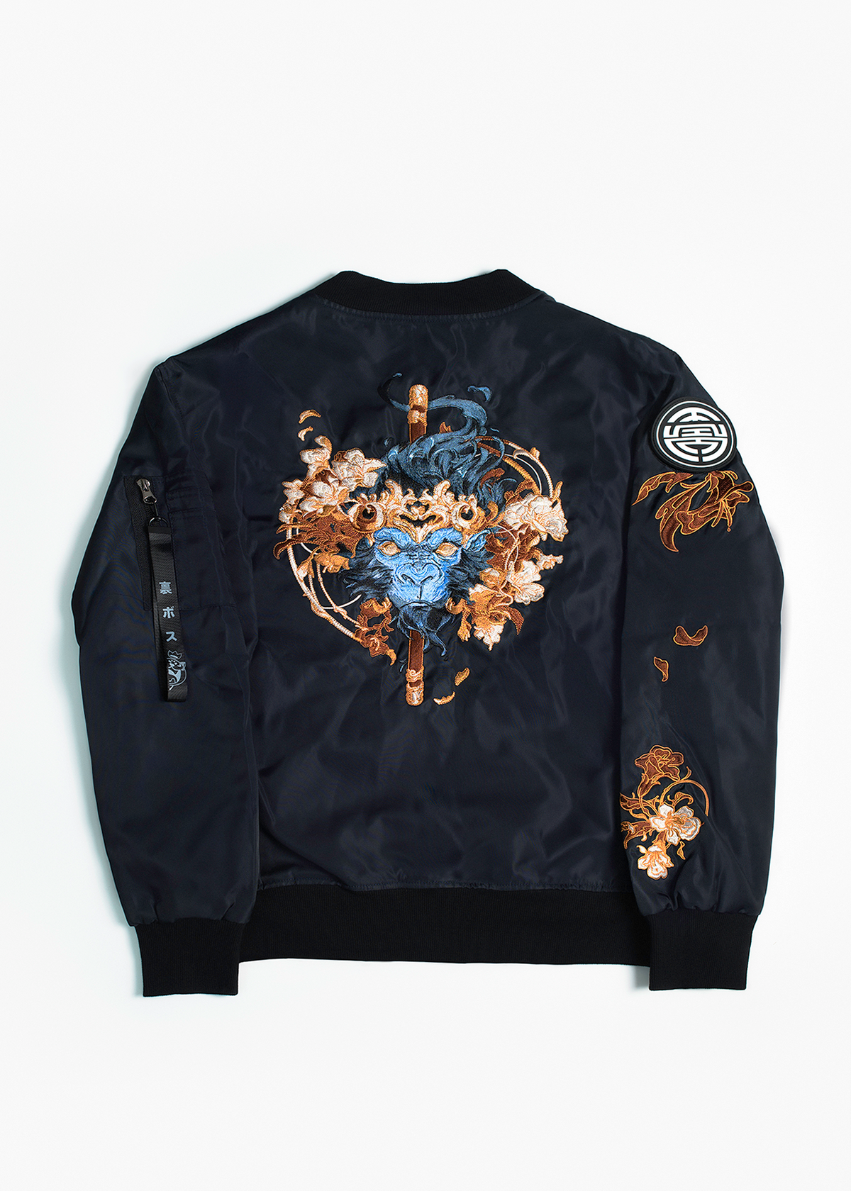 THE MONKEY ZODIAC BOMBER JACKET - BOSUMAN