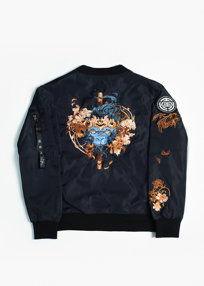 THE MONKEY ZODIAC BOMBER JACKET - BOSUMAN
