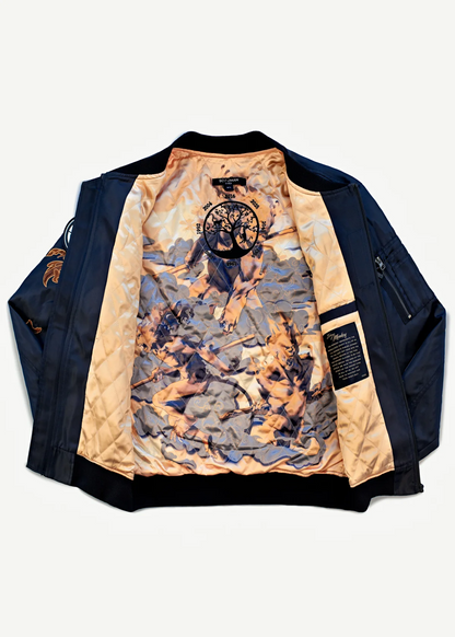 THE MONKEY ZODIAC BOMBER JACKET - BOSUMAN
