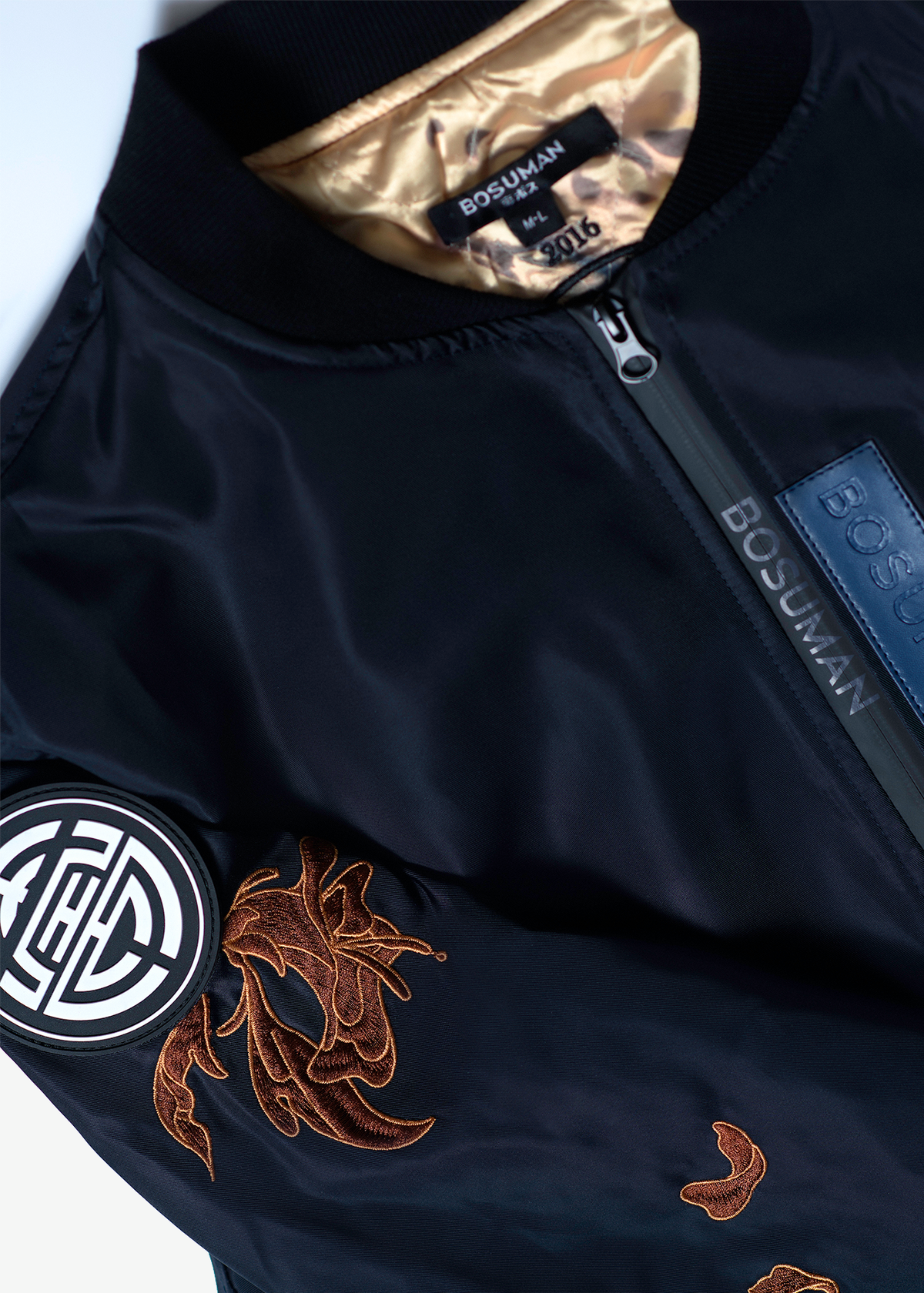 THE MONKEY ZODIAC BOMBER JACKET - BOSUMAN