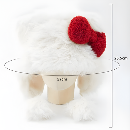 NEW! Hello Kitty Inspired Fluffy Winter Hat