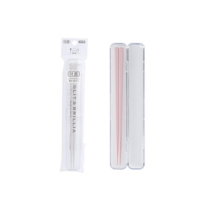 G&B Pink Chopsticks & Carry Case Set