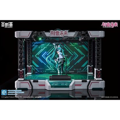 Hatsune Miku Performance Stage Model Kit - 16CM LED Concert Edition