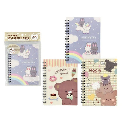 Yurufuwa Sticker Storage Collection Notebook