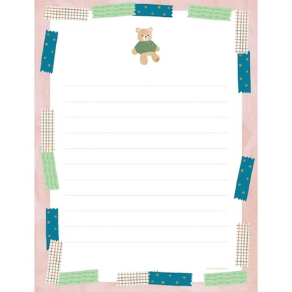 NEW! Furukawa Shiko - Letter Writing Set - Knit Bear Winter Edition