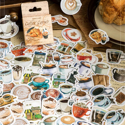 Sticker Box - Coffee Corner - 45 Stickers