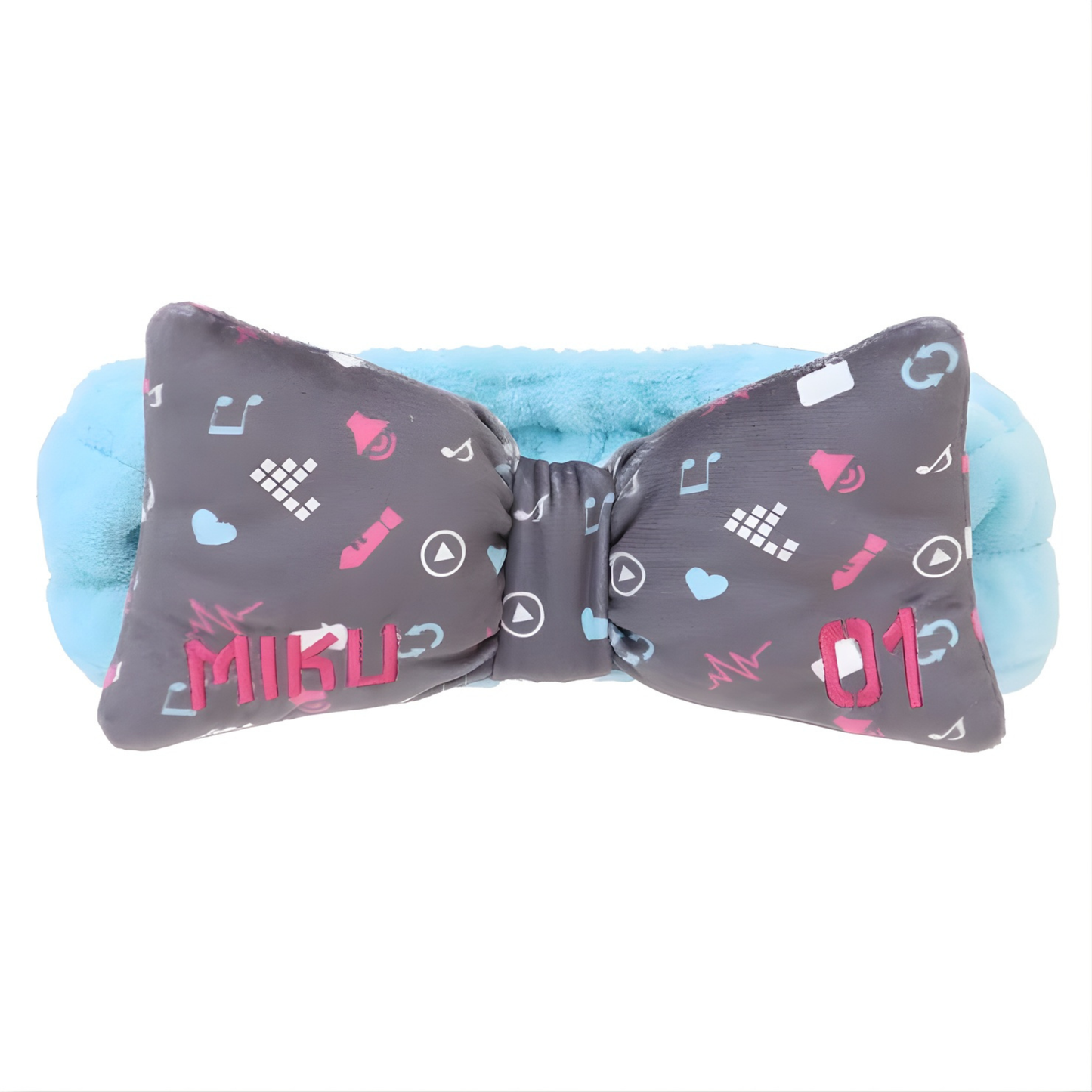 Hatsune Miku - Fluffy Plush Bow Headband