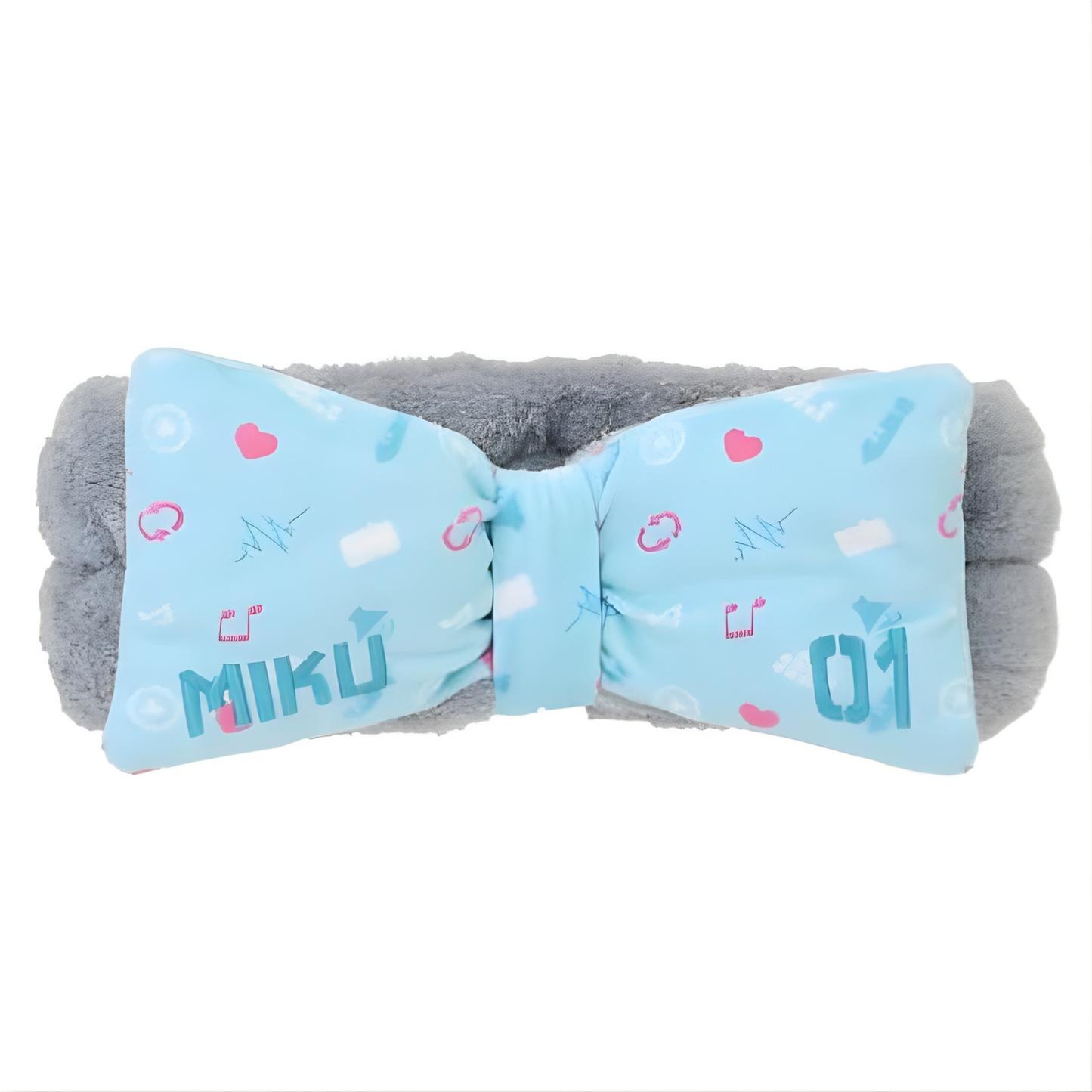 Hatsune Miku - Fluffy Plush Bow Headband