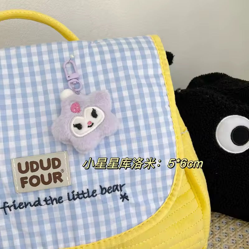 Keychains - Fuzzy Sanmimi Star