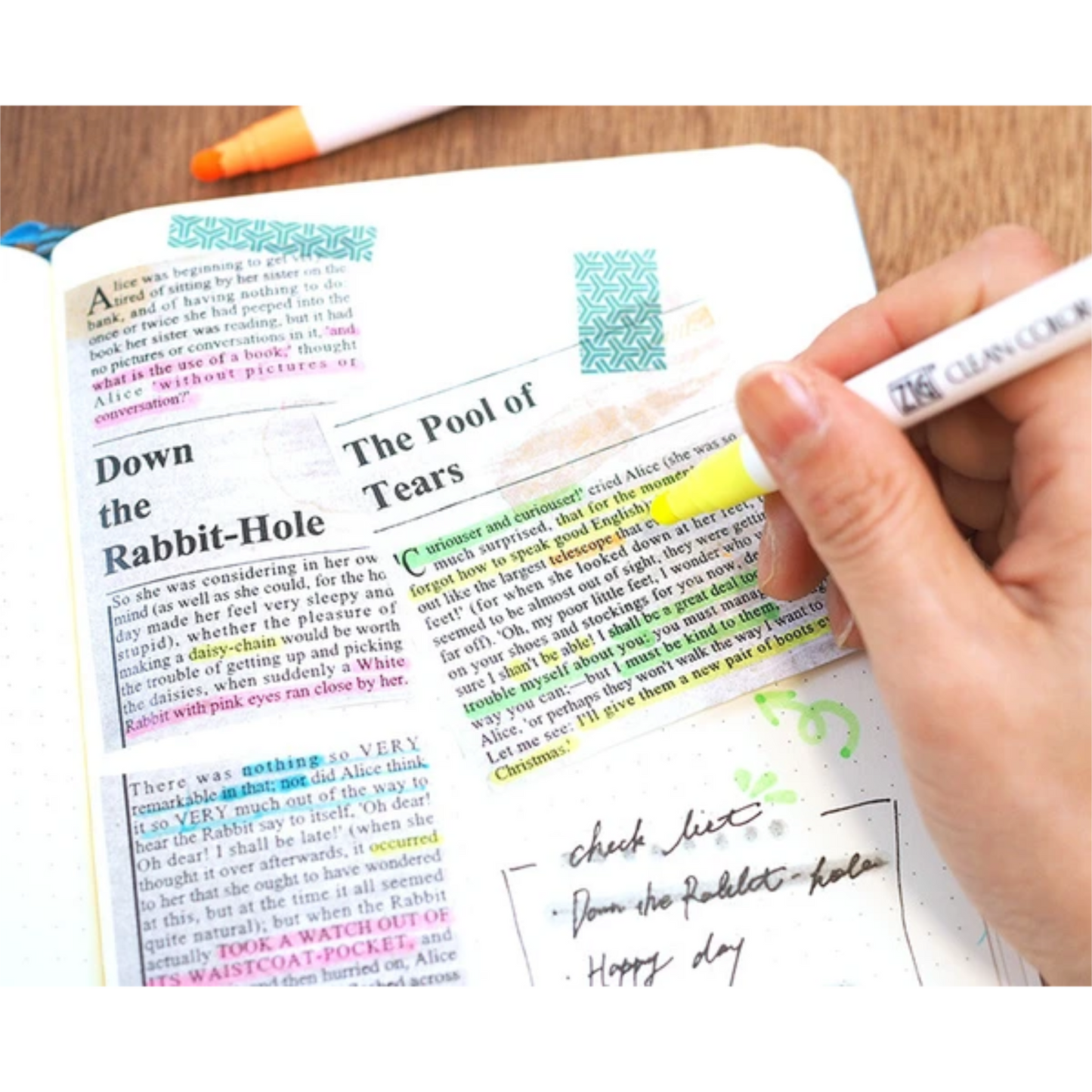 NEW! Kuretake ZIG - Clean Color Dot Set of 6