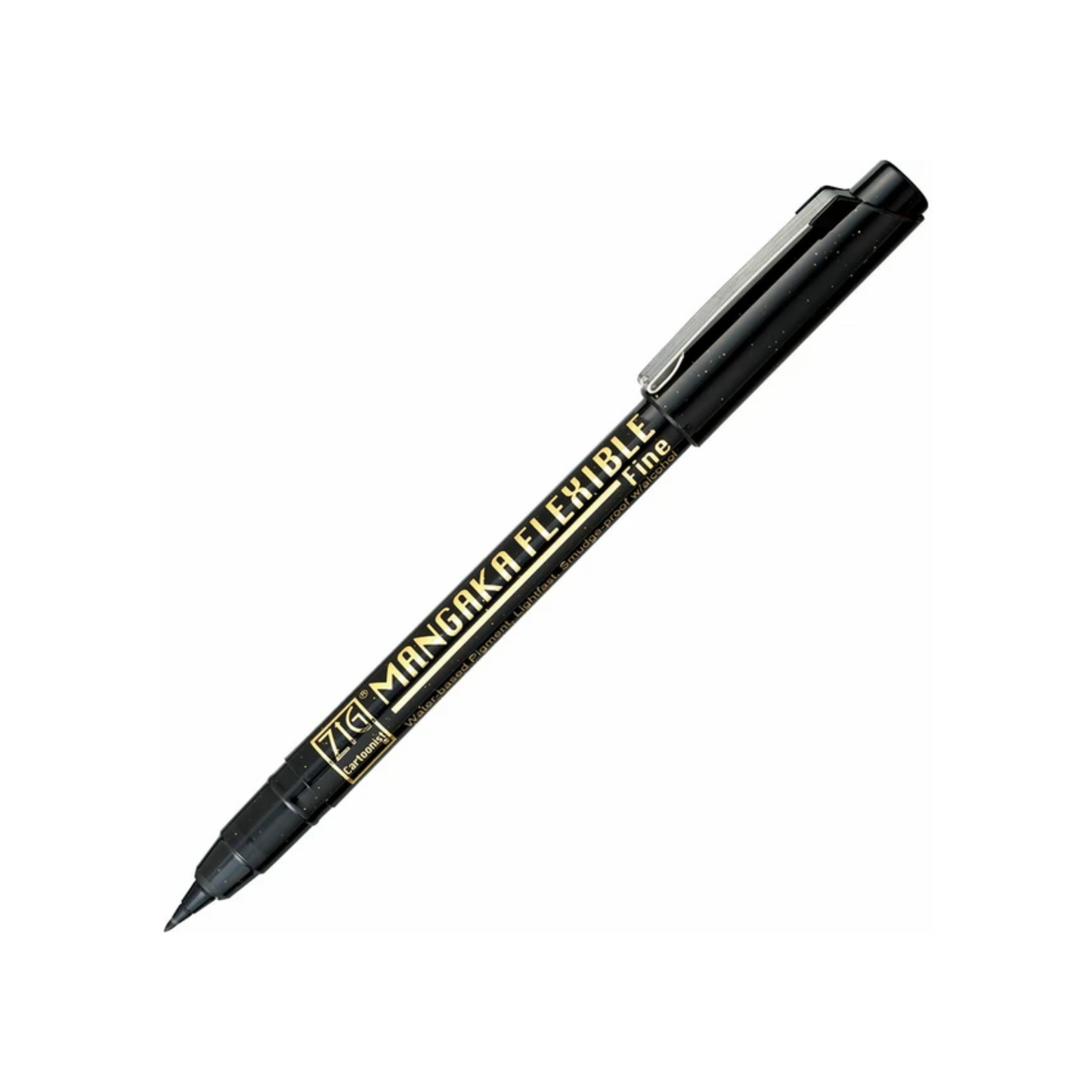 NEW! Kuretake ZIG - Cartoonist Mangaka - Flexible Fine - Black