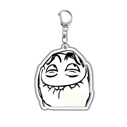Keychain Meme Face