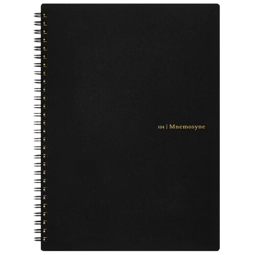 NEW! Mnemosyne × Kleid Black - B5 Notebook 104 - Dot Grids 5mm