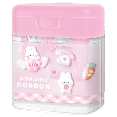 PRE-ORDER! Q-Lia - Two Way Pencil Sharpener - Momoiro Bonbon