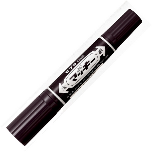 NEW! Zebra - Hi-McKee Permanent Marker - Black