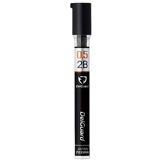 NEW! Zebra DelGuard 0.5mm - B Mechanical Pencil Lead Refill