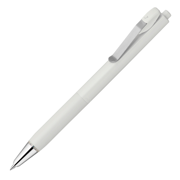NEW! Zebra bLen U - Emulsion Ballpoint Pen - 0.7mm - White Axis