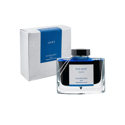 NEW! PILOT - Iroshizuku - Deep Cerulean Blue (Kon-peki) - 50ml Fountain Pen Ink