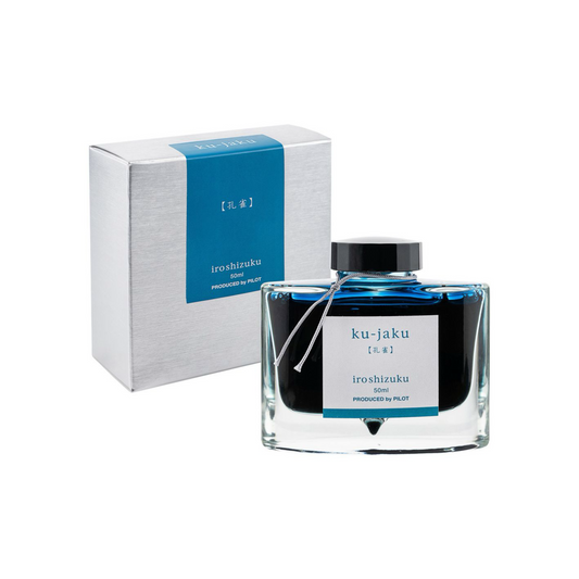 NEW! PILOT - Iroshizuku - Peacock (Ku-jaku) - 50ml Fountain Pen Ink