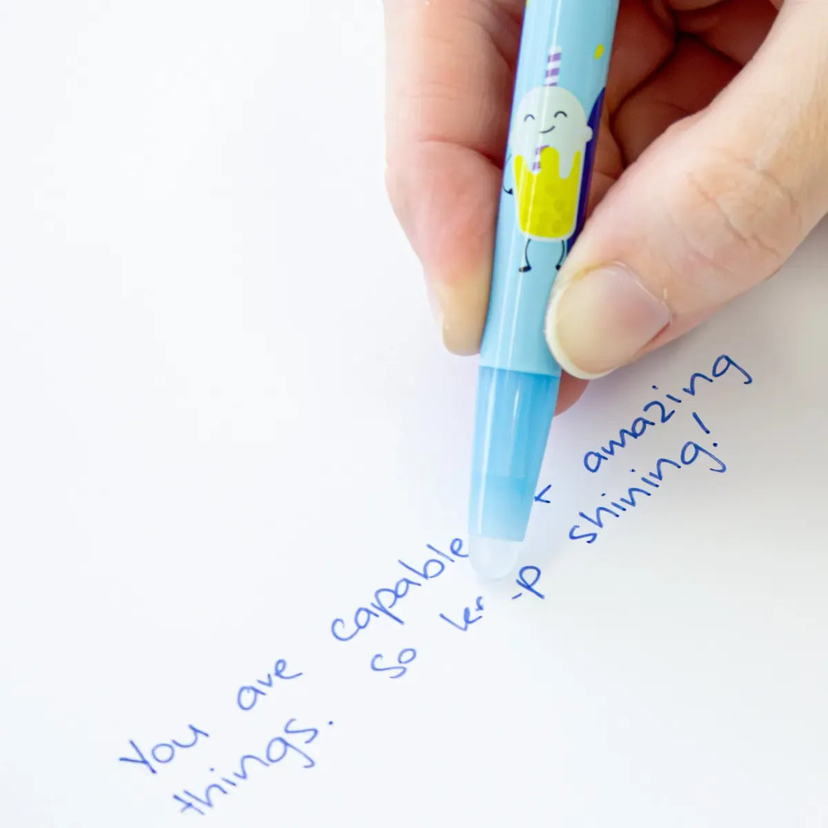 NEW LIMITED EDITION! PILOT FriXion Clicker - Pool Party Series - 0.7mm Erasable Gel Pens