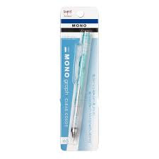 Tombow MONO Graph Mechanical Pencil 0.5mm - Clear Mint