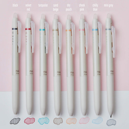 NEW! Pilot FriXion Waai - Erasable Gel Pen - 0.7mm - Lilac