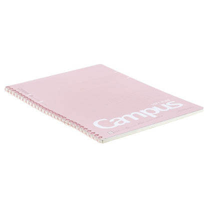 KOKUYO Campus Soft Ring Notebook - Semi B5 Dot Ruled - Peach