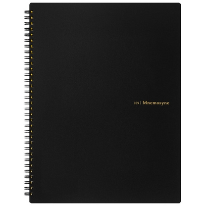 Mnemosyne × Kleid Black - A4 Notebook 109 - Dot Grids 5mm