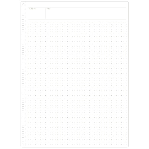 Maruman Mnemosyne A4 Dot Grid Notebook – 5mm