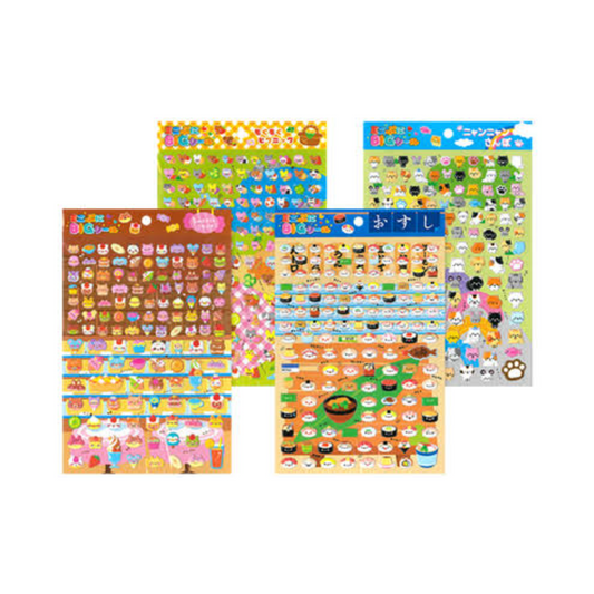 RESTOCK! Mini Puni Big Seal Sticker Sheets