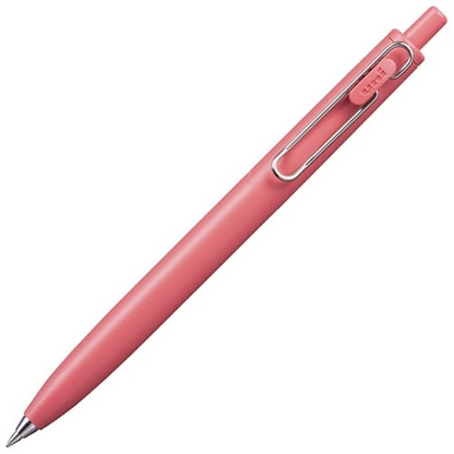 Stylo gel Uni-ball One F - 0,38 mm - Rouge délavé