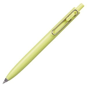 Mitsubishi Uni-ball One F – 0.38mm Gel Pen – Faded Yellow