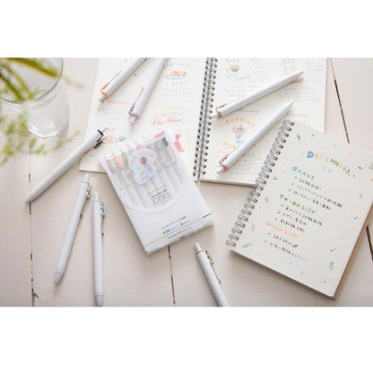 Uni-ball One Gel Pen - 0.38mm - Fika Set of 8