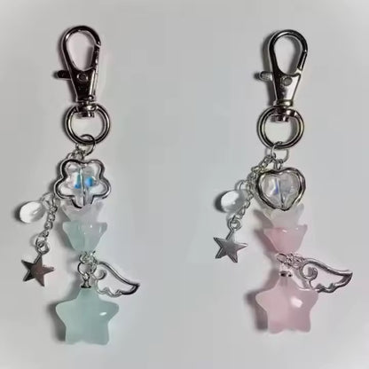 NEW! Keychain - Celestial Star Dream Angel