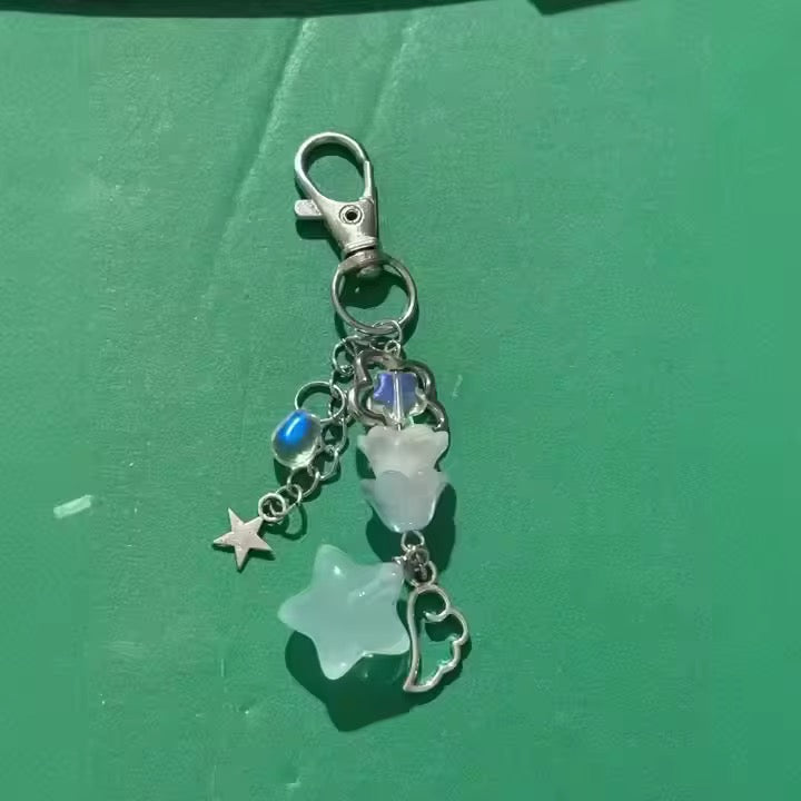 NEW! Keychain - Celestial Star Dream Angel