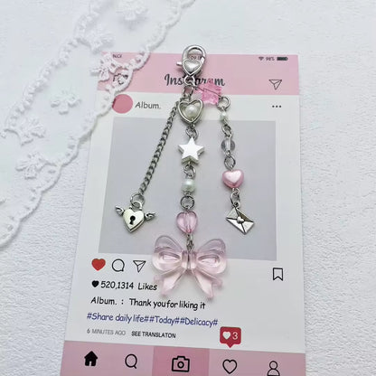 NEW! Keychain - Sweetheart Letter - Best Friends Key & Lock Charm