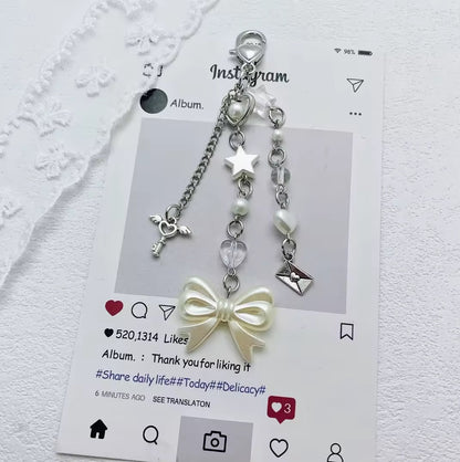 NEW! Keychain - Sweetheart Letter - Best Friends Key & Lock Charm