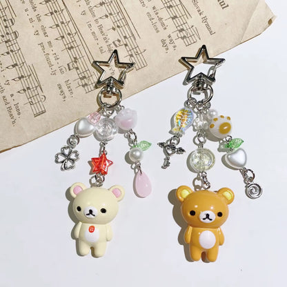 NEW! Keychain - Kawaii Bear Charm