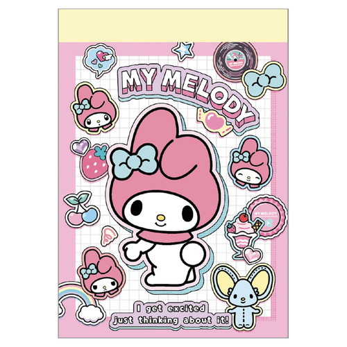 (COMING SOON) T’s Factory Sanrio Characters Mini Memo Pad – My Melody