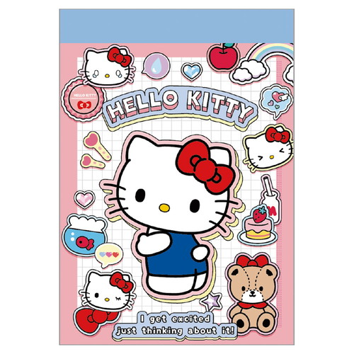 (COMING SOON) T’s Factory Sanrio Characters Mini Memo Pad – Hello Kitty