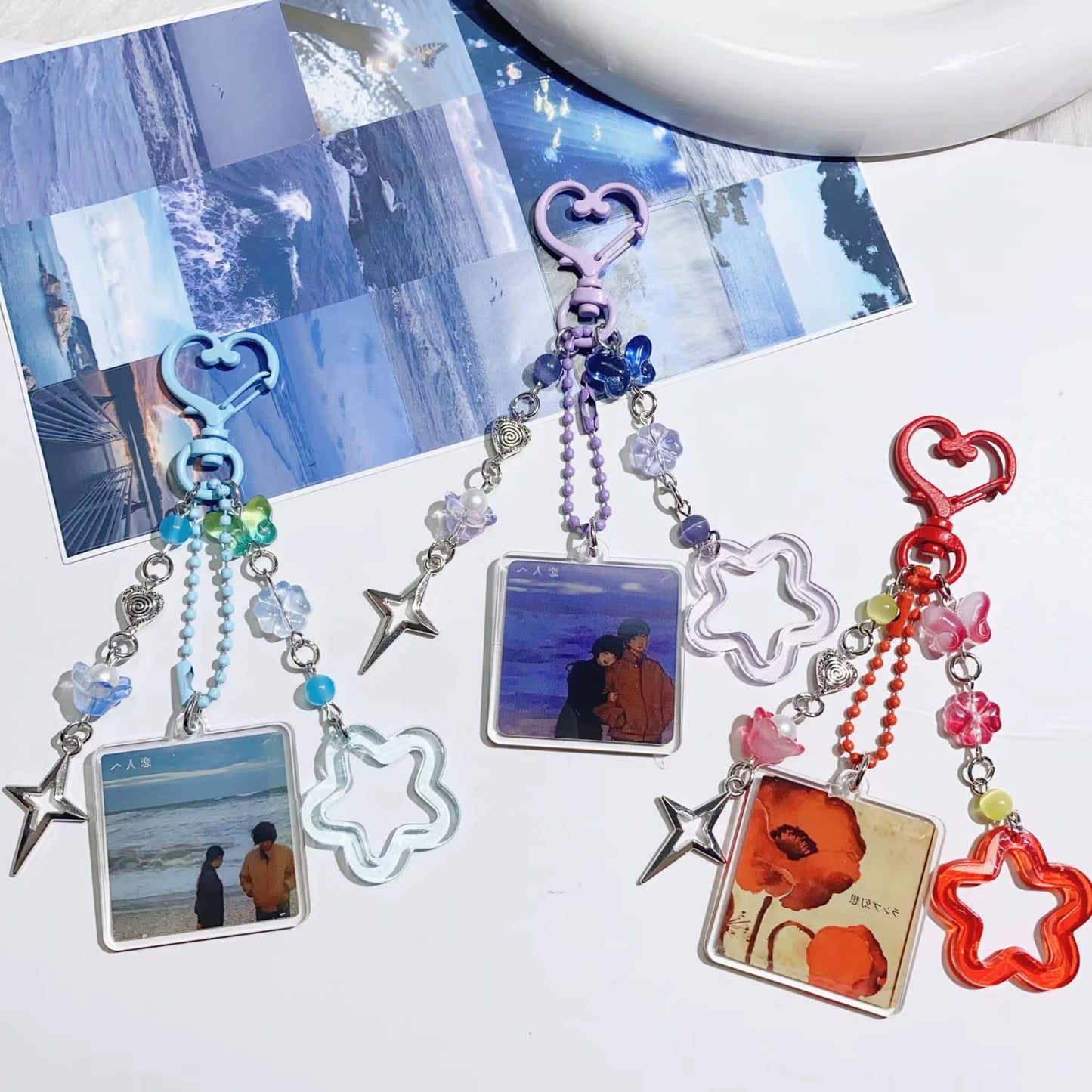 NEW! Keychain - Heartstrings Collection Gentle Memories