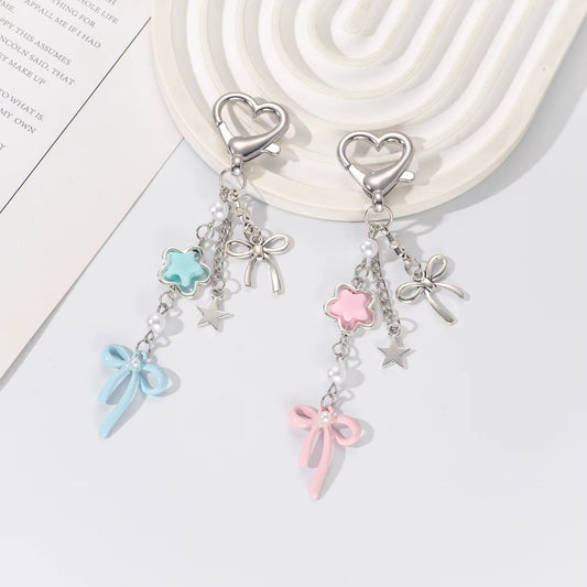 NEW! Keychain - Kawaii Starlight Ribbon