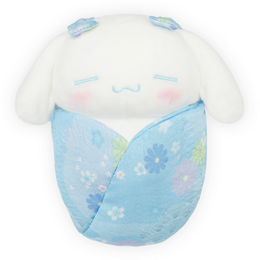 (COMING SOON) Sanrio Characters Japanese Pattern Okurumi Plush Large – Cinnamoroll