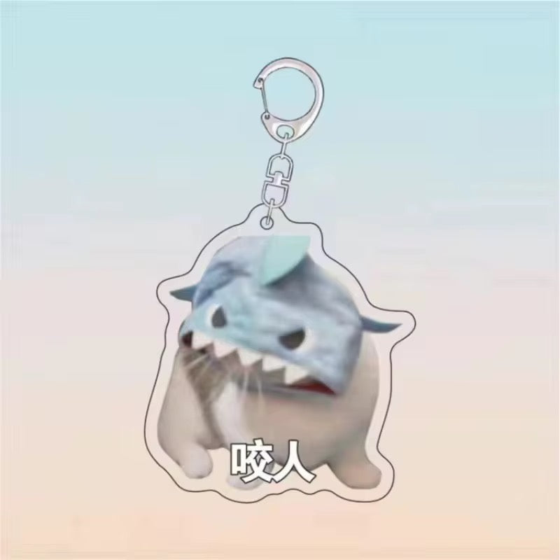 NEW! Keychain - Meme Cats Collection