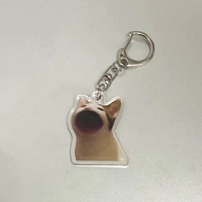 NEW! Keychain - Meme Cats Collection