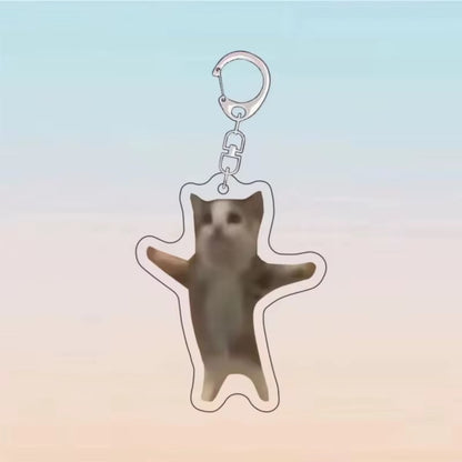 NEW! Keychain - Meme Cats Collection