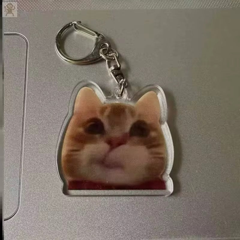 NEW! Keychain - Meme Cats Collection